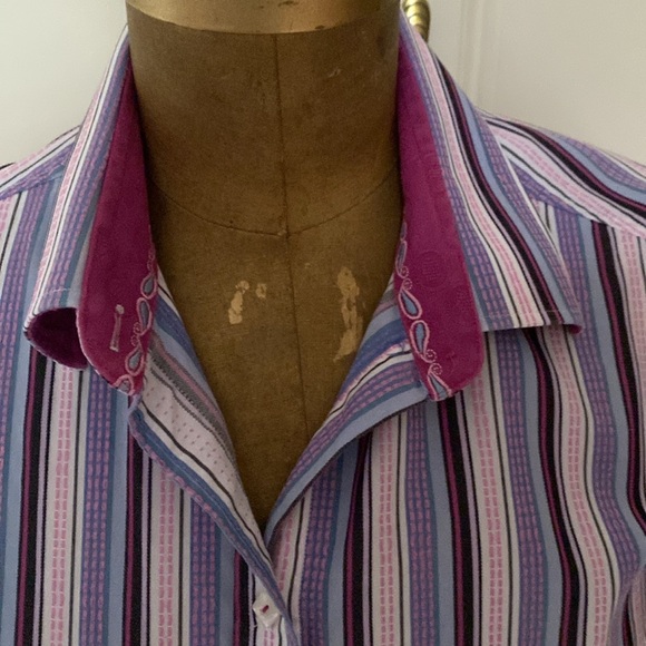 ROBERT GRAHAM BLOUSE SIZE S. - Picture 4 of 12